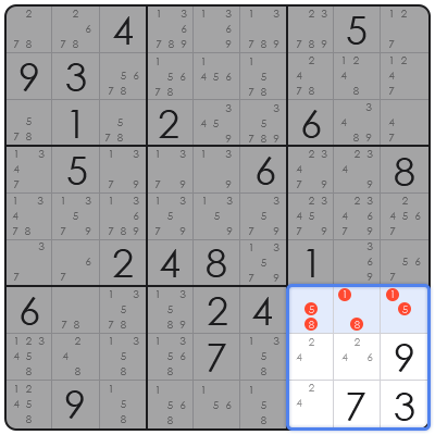 y wing sudoku