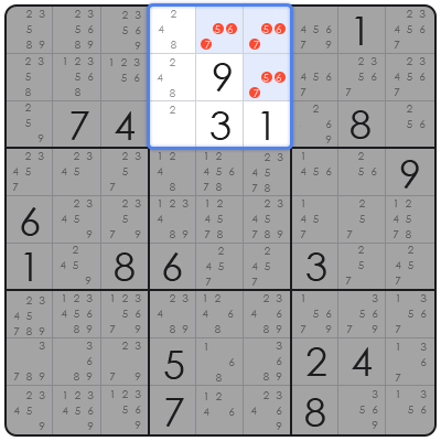 beginner sudoku puzzle